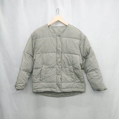 ◇ ◎●未使用●⊆ BONJOUR SAGAN ボンジュールサガン 長袖 ジャケット サイズM グリーン系 レディース E 【中古】