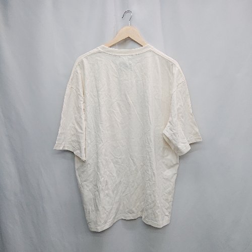 ◇ ◎⊂ EMMA CLOTHES エマクローズ queenコラボ 半袖 Tシャツ サイズL ベージュ系 メンズ E 【中古】