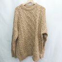 ◇ ⊇ select MOCA セレクト モカ 長袖 セーター サイズF ブラウン系 レディース E 【中古】