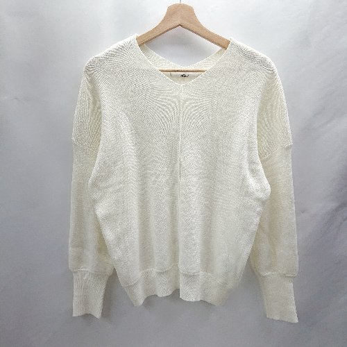 ◇ ⊇ VICKY ビッキー 長袖 ニット サイズ2 ホワイト レディース E 【中古】