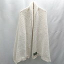 ◇ ⊇ TWEED MILL マフラー 表記なし ホワイト レディース E 【中古】