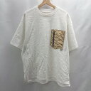 ◇ ⊂ DEAR LUREL 半袖 Tシャツ サイズMEDIUM ホワイト メンズ E 【中古】(4)