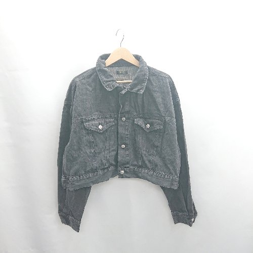 ◇ ⊇ tiptop ティップトップ 長袖 デニムジャケット サイズS ブラック系 レディース E 【中古】 ◇ ⊇ tiptop ティップトップ 長袖 デニムジャケット サイズS ブラック系 レディース E 【中古】