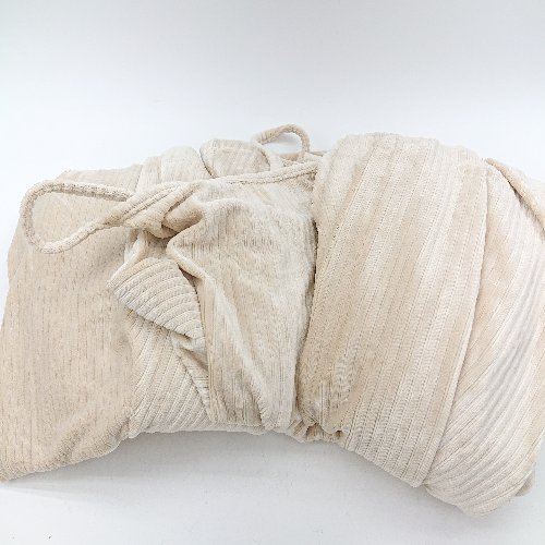 ◇ ⊇ ◎ ●未使用● aimerfeel エメフィール ウエストゴム パジャマ サイズL アイボリー系 レディース E 【..