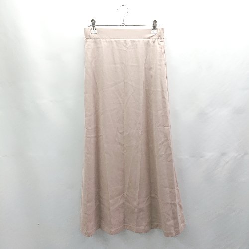 ◇ ⊂ LE SOUK HOLIDAY ルスークホリデー ロング フレア スカート サイズM ピンク系 レディース E 【中古】