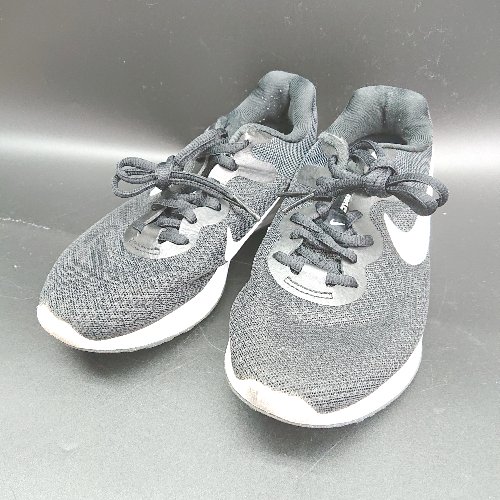 ◇ Θ NIKE ナイキ DC-3729-003 Revolution ウイメンズ スニーカー サイズ23.5 ブラック レディース E 【中古】