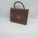 ◇ Θ one after another NICE CLAUP ワンアフターアナザー ナイスクラップ ショルダーバッグ ボルドー レディース E 【中古】