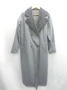 ◇ ⊇ EMMA ボア リバーシブル 長袖 コート サイズF サックスブルー レディース E 【中古】(4)