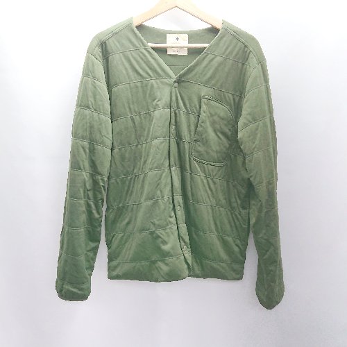 ◇ ⊇ snowpeak スノーピーク 長袖 ジャケット サイズL カーキ メンズ E 【中古】