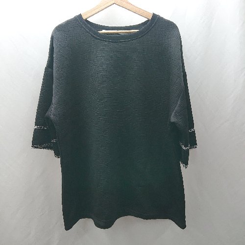 ◇ ⊂ Another Smith アナザースミス 高級感 半袖 半袖Tシャツ サイズXL ブラック系 レディース E 【中古】