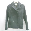 ◇ ⊇ SHIPS シップス 無地 長袖 pコート サイズM ブラック系 レディース E 【中古】