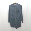 ◇ ⊇ SHADES OF GREY BY MICAH COHEN ウエストベルト付き 長袖 ミニ丈 ワンピース サイズS ネイビー レディース E 【中古】(4)