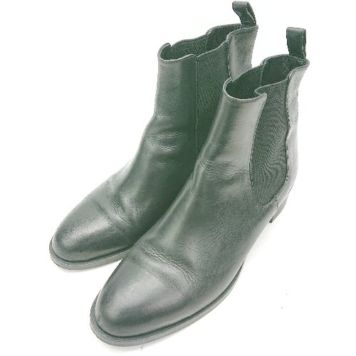 ■ ⊇ UNITED ARROWS ユナイテッドアローズ ショートブーツ サイズ36 ブラック レディース E 【中古】