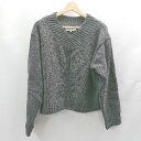 ◇ ⊇ ROPE PICNIC ロペピクニック ラメ 長袖 セーター サイズ38 ダークグレー レディース E 【中古】|詳細画像