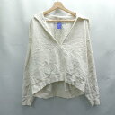 ◇ ⊇ CITEN シテン 長袖 トレーナー サイズF アイボリー レディース E 【中古】