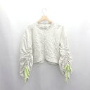 ◇ ⊇ ページボーイ 長袖 トレーナー サイズF グレー レディース E 【中古】