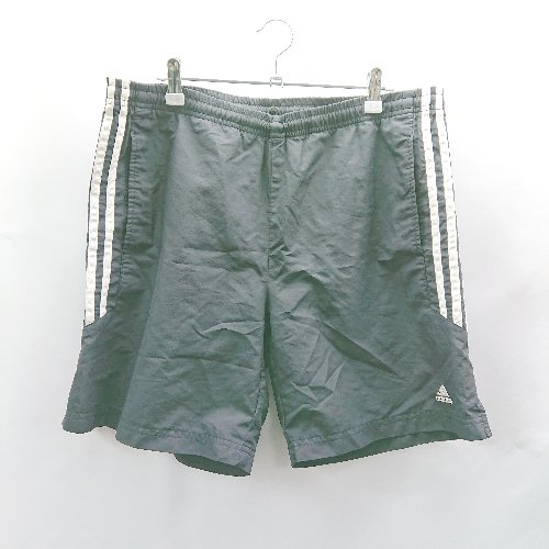 ◇ ΘΦ adidas アディダス ハーフパンツ サイズL ブラック メンズ E 【中古】 ◇ ΘΦ adidas アディダス ハーフパンツ サイズL ブラック メンズ E 【中古】
