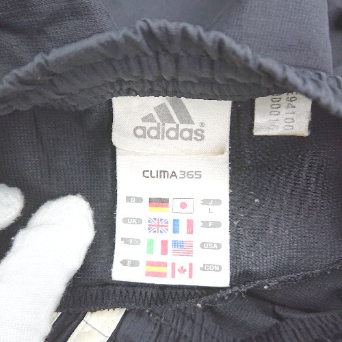 ◇ ΘΦ adidas アディダス ハーフパンツ サイズL ブラック メンズ E 【中古】