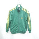 ◇ ⊇ adidas アディダス キッズ 長袖 パーカー サイズ150 グリーン系 レディース メンズ E 【中古】