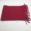 ◇ ⊇ BLUE LABELブルーレーベル マフラー 表記なし レッド レディース E 【中古】