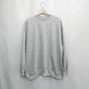 ◇ ⊇ antiqua toy アンティカトイ キッズ 長袖 スウェットトレーナー サイズ160 グレー系 レディース メンズ E 【中古】
