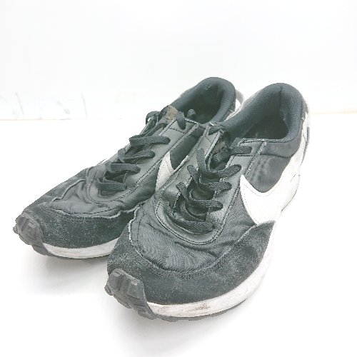 ◇ Θ NIKE ナイキ ブランドロゴ入り ローカットスニーカー サイズ30 ブラック ホワイト メンズ E 【中古】