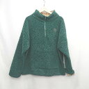 ◇ ⊇ classicalelf Javaコラボ ボアフリース ハーフジップ 長袖 プルオーバー サイズM グリーン レディース E 【中古】