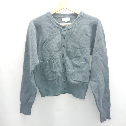 ◇ ⊇ CHILLFAR チルファー ニット 長袖 カーディガン サイズF ネイビー レディース E 【中古】 ◇ ⊇ CHILLFAR チルファー ニット 長袖 カーディガン サイズF ネイビー レディース E 【中古】