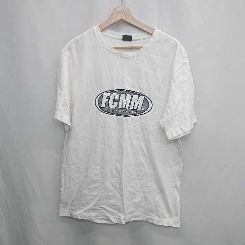 ◇ ⊂ Φ FCMM エフシーエムエム 半袖 Tシャツ サイズL ホワイト レディース E 【中古】 ◇ ⊂ Φ FCMM エフシーエムエム 半袖 Tシャツ サイズL ホワイト レディース E 【中古】
