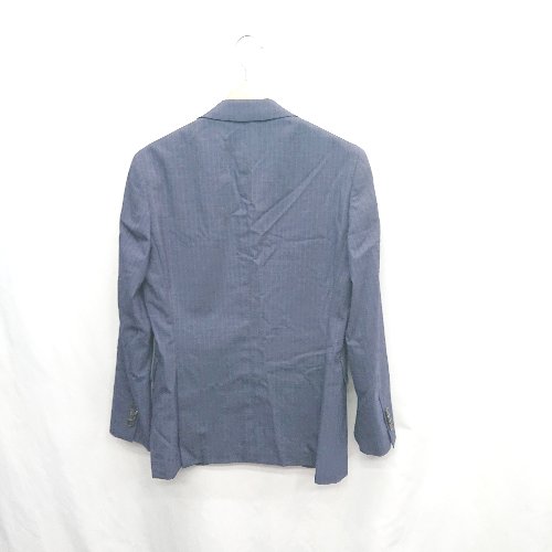 ◇ Θ THE SUIT COMPANY ザ スーツカンパニー ストライプ柄 パンツスーツセット サイズ160cm-8Drop ネイビー メンズ E 【中古】