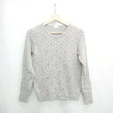 ◇ ⊇ MACKINTOSH PHILOSOPHY 長袖 ニット セーター サイズ38 グレージュ系 レディース E 【中古】
