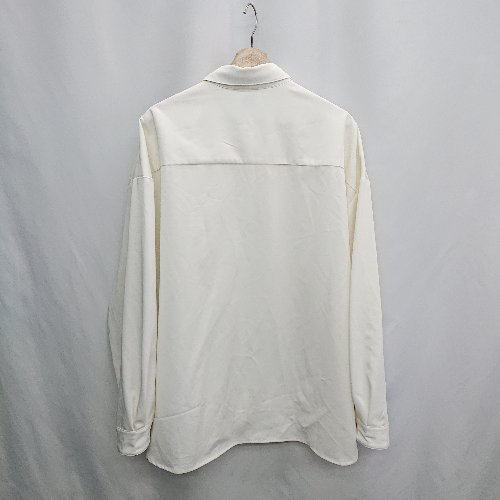 ◇ Θ Loose ルース 長袖 シャツ サイズL アイボリー メンズ E 【中古】