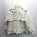 ■ ⊇ AuieF アウィーエフ ボア 長袖 マウンテンパーカー サイズ38 アイボリー レディース E 【中古】