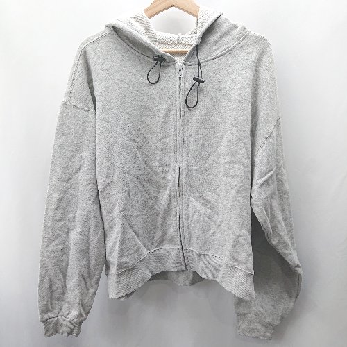 ◇ ⊇ antiqua アンティカ 長袖 パーカー サイズF グレー レディース E 【中古】 ◇ ⊇ antiqua アンティカ 長袖 パーカー サイズF グレー レディース E 【中古】