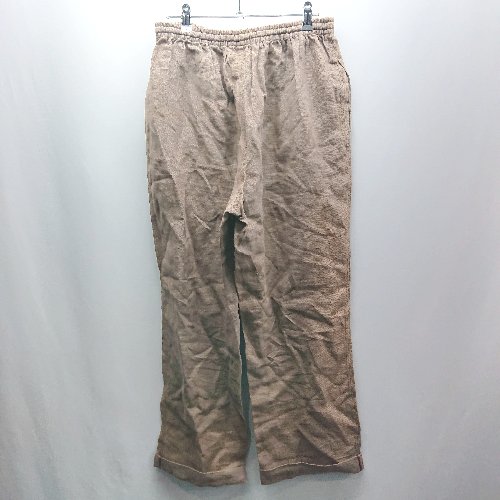 ◇ ⊂ HIMAL GARMENT ウエストゴム 薄手 ワイドパンツ サイズ表記なし ブラウン系 メンズ E 【中古】