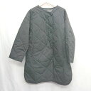 ◇ ⊇ AMERICAN HOLIC アメリカン ホリック キルティング 長袖 ジャケット サイズM ブラック系 レディース E 【中古】