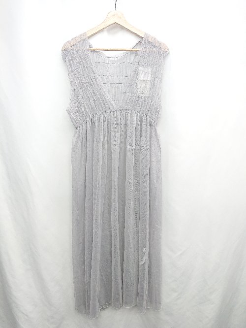 ◇ ◎●未使用● ⊂ CIAOPANIC TYPY チャオパニックティピー 2Way 膝下丈 ワンピース サイズF グレー系 レディース E 【中古】