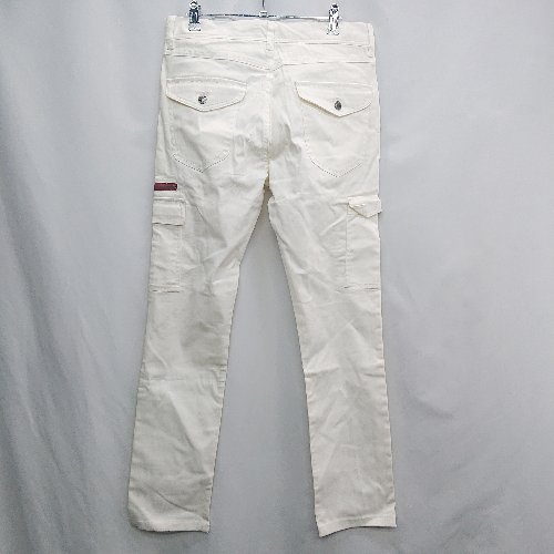 ◇ Θ JILL BLAZE ジルブレイズ カーゴパンツ サイズL ホワイト系 メンズ E 【中古】