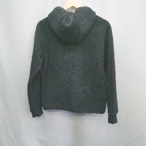 ◇ ⊇ NIKE ナイキ モコモコ柄 長袖 ボアパーカー サイズ表記なし ブラック系 メンズ E 【中古】