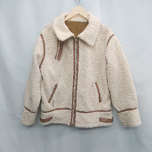 ◇ ⊆ GORGE ゴージ 裏地ファー ベーシック 長袖 ジャケット サイズF ブラウン系 レディース E 【中古】