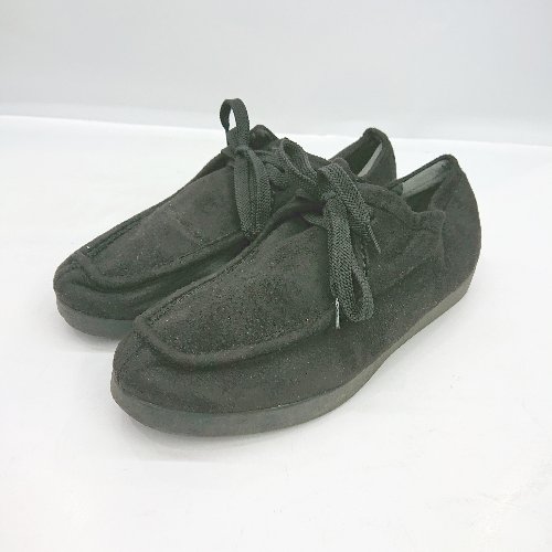 ◇ Θ FREAK'S STORE　フリークスストア ベーシック　スウェード風 モックシューズ サイズ28.0 ブラック系 メンズ E 【中古】