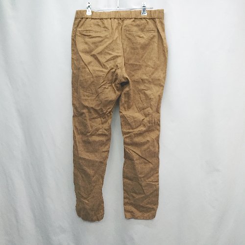◇ Θ UNITED ARROWS ユナイテッドアローズ シンプル　ウエストゴム　紐付き イージーパンツ サイズXL ブラウン系 メンズ E 【中古】
