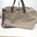 ◇ Θ CREATIVE DESIGNS クリエ―ティブデザイン ボストンバッグ ブラウン系 メンズレディース E 【中古】