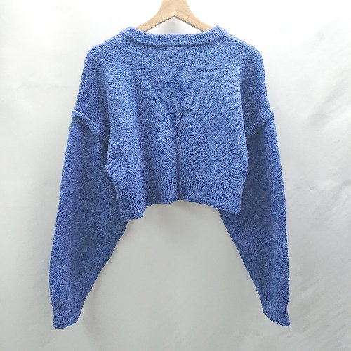 ◇ ⊇ PAGEBOY ページボーイ 長袖 ニット サイズF ブルー レディース E 【中古】