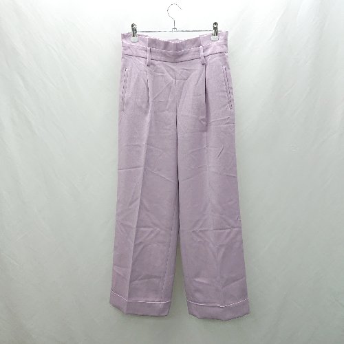 ◇ Θ◎ green label relaxing UNITED ARROWS スラックス サイズ38 パープル レディース E 【中古】 ◇ Θ◎ green label relaxing UNITED ARROWS スラックス サイズ38 パープル レディース E 【中古】