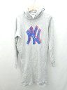 ◇ ⊇ QUOTE パーカー 長袖 チュニック サイズ002 グレー レディース E 【中古】