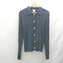 ◇ ⊇ UNITED ARROWS ユナイテッドアローズ 長袖 カーディガン サイズF ネイビー レディース E 【中古】