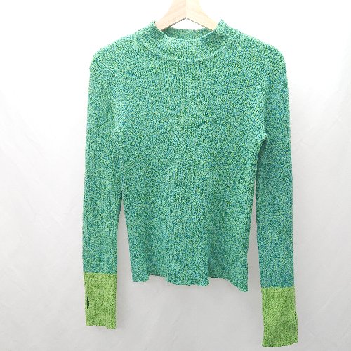 ◇ ⊇ VACANCY 長袖 ニット サイズF グリーン系 レディース E 【中古】