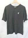◇ ⊂ Honeys ハニーズ クレヨンしんちゃん シロ 半袖 Tシャツ カットソー サイズM ブラック レディース E 【中古】