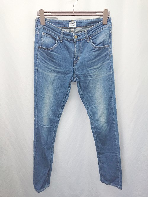 ◇ Θ Lee リー ストレッチ スキニー パンツ デニム サイズL ブルー レディース E 【中古】